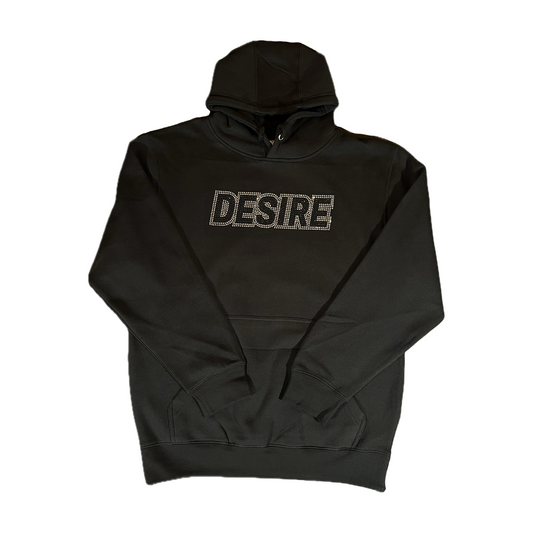 Desire Rhinestone Hoodie